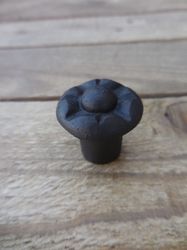 Hand forged knob, Cabinet-Drawer-Cupboard-Kitchen pulls&handles, Wrought iron, Blacksmith made