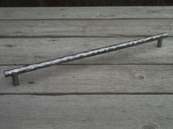 Hand forged drawer pull 320 mm type 8