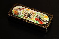 Summer decorative lacquer box home gift butterflies