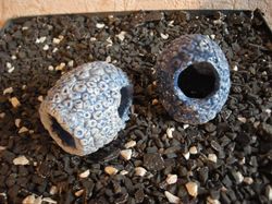 Ceramic Stones. Fish shelter. Aquarium decor