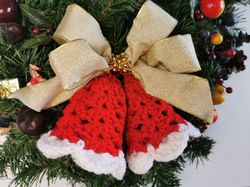 Christmas Bells ornament crochet pattern
