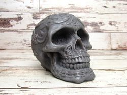 Tribal skull - silicone mold