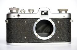 Zarya Zarja body USSR scale focus rangefinder film camera FED M39 mount for part