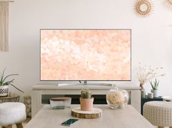 Samsung frame TV art, Frame tv art 4k, Abstract digital frame art, Neutral wallpaper art for Samsung, Pastel wall art