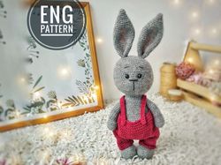 Amigurumi Bunny crochet pattern. Amigurumi rabbit crochet pattern