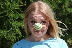 Nose warmer frog lover gifts. Cute frog and toad.