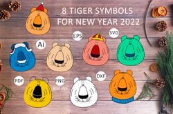 Tiger New Year symbol