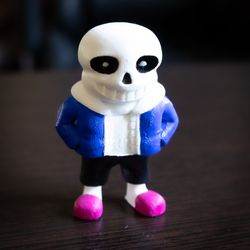 undertale | sans the skeleton | undertale sans | undertale game character collectible figurine | undertale character