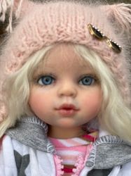 Art Doll Paola reina OOAK .Dolls for girl. Playing doll.