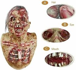Zombie Scary Walking Dead Skeleton Skull Mask Latex Christmas Xmas Masque New
