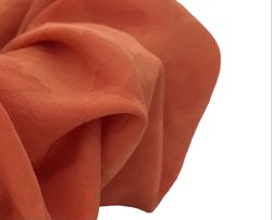 women's orange cotton headband without pressure _ wedding