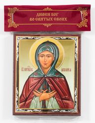 Saint Apollinaria of Egypt icon | Orthodox gift | free shipping from the Orthodox store
