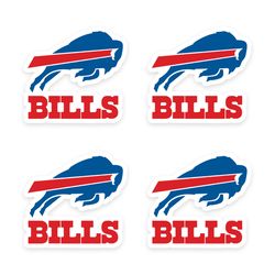 Buffalo Bills Decal for Car Pack NFL Window Helmet Vinyl Wall Bumper Sticker Truck Auto Logo
