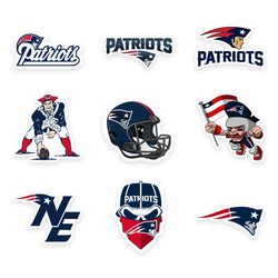 New England Patriots Stickers Decals Tom Brady Sticker Car Decal Helmet Fathead Window Vinyl Wall Bumper For Cars Logo