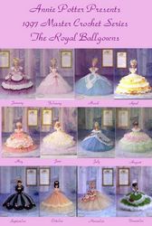 PDF Copy Anny Potter Prezents 1997 Master Crochet Series The Royal Ballgowns