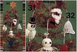 Digital | Vintage Crochet Pattern Christmas Decorations | Vintage 1960s | ENGLISH PDF TEMPLATE