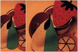 Digital | Vintage Crochet Pattern Pot Holders | Vintage 1960s | ENGLISH PDF TEMPLATE