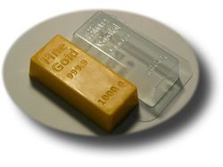 Gold bar - plastic mold