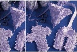 Digital | Vintage Crochet Pattern Wedding-Day Charms | Vintage 1960s | ENGLISH PDF TEMPLATE