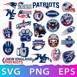 New England Patriots Logo SVG, Patriots Logo PNG, New England Patriots Symbol, NFL Logo Patriots