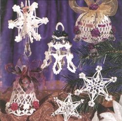 Christmas Ornaments Vintage Crochet Pattern PDF