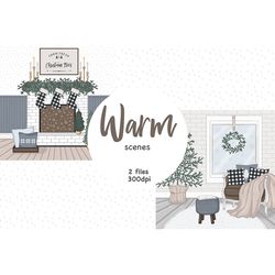 Warm Winter Clipart | Happy New Year Graphics