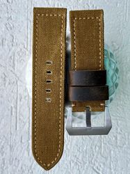 Ready strap Canvas rolled vintage sand mustard