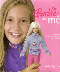 Digital | Vintage Barbie Knitting Pattern | Knitting Patterns for Dolls 11-1/2" | ENGLISH PDF TEMPLATE