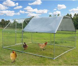 12.5m medium metal chicken coop