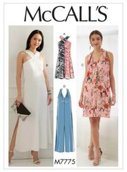 PDF Sewing Patterns Mc Calls 7775 Misses' Dresses Size 6-8-10-12-14