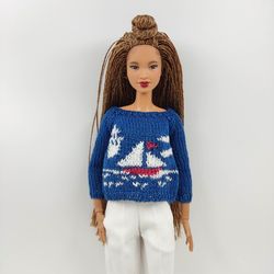 Barbie doll clothes ship sweater