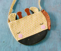 Bag for children Giraffe. Sewing pattern and tutorial PDF