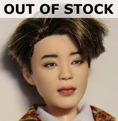 BTS Jimin custom portrait doll Korean idol OOAK