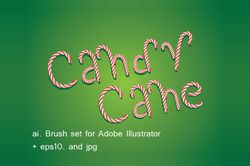 Candy Cane Brushes