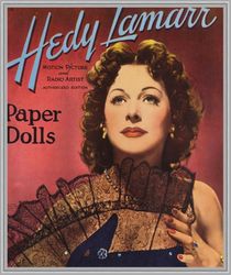 Digital - Vintage Paper Doll - Paper Doll Heidi Lamarr - PDF