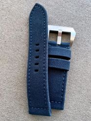 Ready strap Canvas rolled navy blue