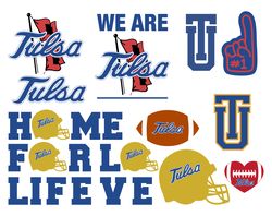 Tulsa Golden Football Team svg,Tulsa Golden Bundle NFL Svg NCAA Teams svg, NCAA Svg, NFL Svg, MlB Svg, Eps