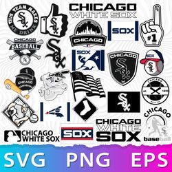 Chicago White Sox Logo SVG, White Sox Symbols, Sox Logo PNG