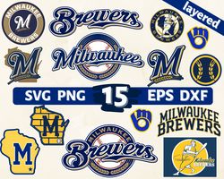 Milwaukee Brewers svg, Milwaukee brewers logo, Milwaukee Brewers clipart, Milwaukee Brewers cricut, Brewers png