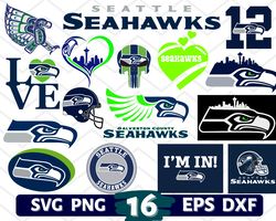Digital Download, Seattle Seahawks logo, Seattle Seahawks svg, Seattle Seahawks clipart, Seattle Seahawks cricut