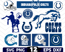 Digital Download, Indianapolis Colts svg, Indianapolis Colts logo, Indianapolis Colts clipart, Indianapolis Colts cricut