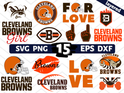 Digital Download, Cleveland Browns svg, Cleveland Browns logo, Cleveland Browns clipart, Cleveland Browns cricut