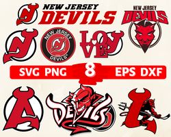 Digital Download, New Jersey Devils logo, New Jersey Devils svg, New Jersey Devils cricut, New Jersey Devils clipart
