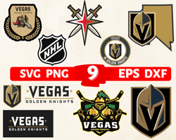 Digital Download, Vegas Golden Knights svg, Vegas Golden Knights logo, Vegas Golden Knights cricut