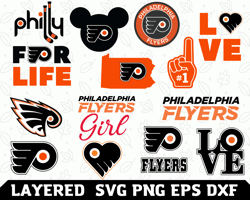 Digital Download, Philadelphia Flyers svg, Philadelphia Flyers logo, Philadelphia Flyers cricut, Philadelphia Flyers png