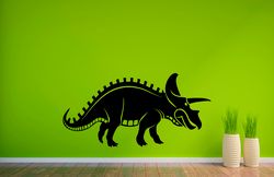 dinosaur triceratops sticker wall sticker vinyl decal mural art decor