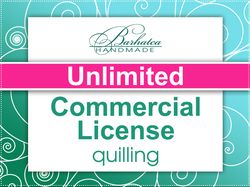Unlimited Commercial License Quilling by BarhatcaHandmade
