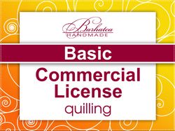 Basic Commercial License Quilling by BarhatcaHandmade