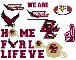 Boston College Eagles Football Bundle NFLsvg, Football Teams svg, NCAA Svg, NFL Svg, MLB Svg, Eps