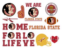 Florida State Seminoles  Football Bundle NFL svg, Football Teams svg, NCAA Svg, NFL Svg, MLB Svg